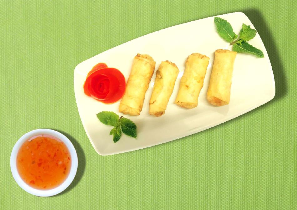 Mini nems au poulet
