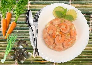 RIZ SAUTE AUX CREVETTES 