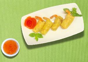 Mini nems au crevettes