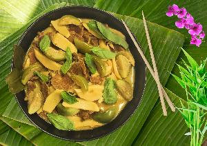 Delice de boeuf au parfum subtile du curry vert